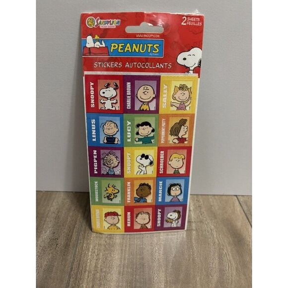 Sandylion Snoopy Peanuts Stickers - Picture 1 of 6